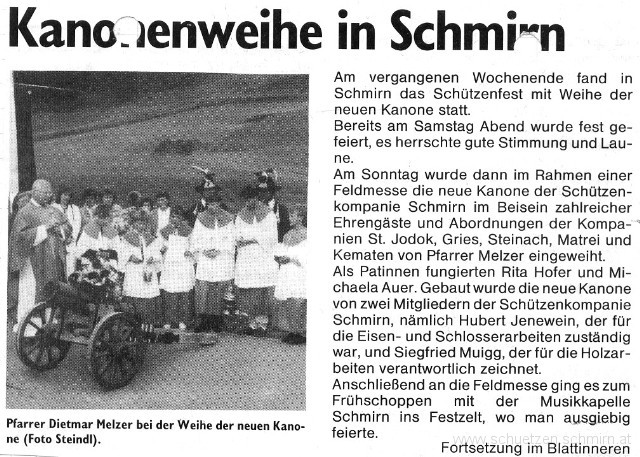 1993-Kanone1.jpg - 1993 - Einweihung der Boellerkanone.