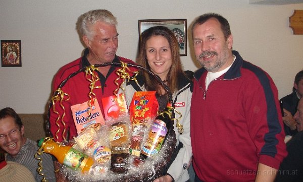 2006-11-KarlRaffaelaReinhold.jpg - Okt. 2006 - Wir gratulieren unserer Marketenderin Raffaela.