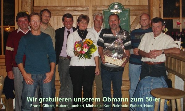 2007-09-15_ObmannReinholdist50.jpg - 15.9.2007 - Unser Obmann Reinhold Auer wird 50.
